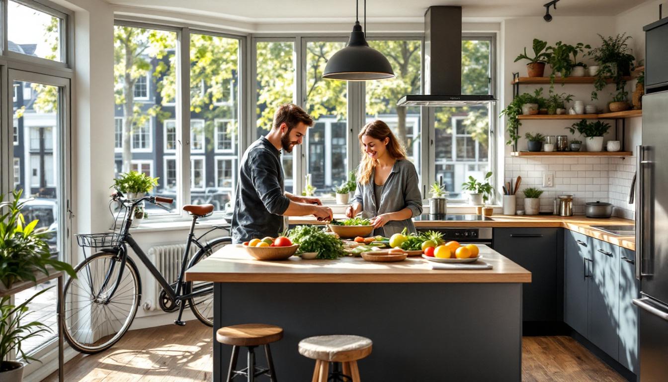 ontdek duurzaam keukenontwerp met een unieke amsterdam noordse flair. combineer milieuvriendelijkheid met stijl en functionaliteit voor uw droomkeuken.