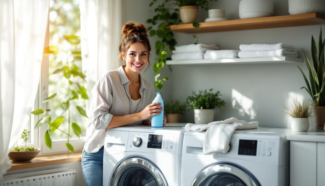 houd uw wasmachine fris en schoon met slechts één dopje van dit effectieve product. makkelijk in gebruik en langdurige frisheid gegarandeerd.