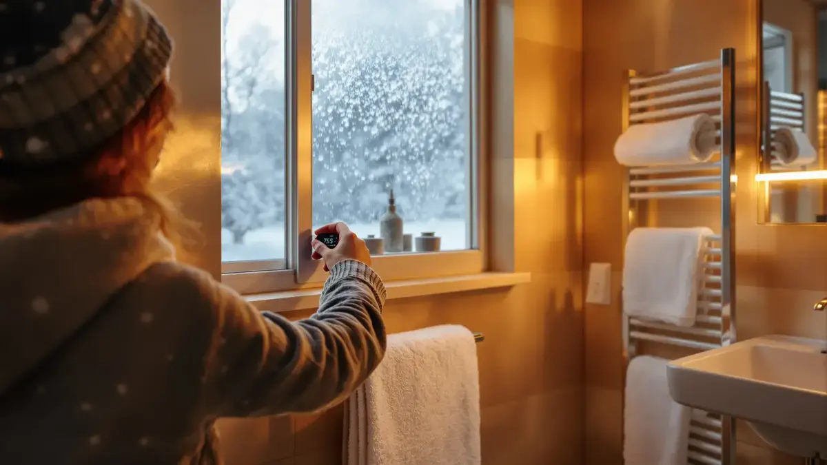 Besparen op uw energierekening deze winter: ontdek 5 praktische tips voor een warme en energiezuinige badkamer