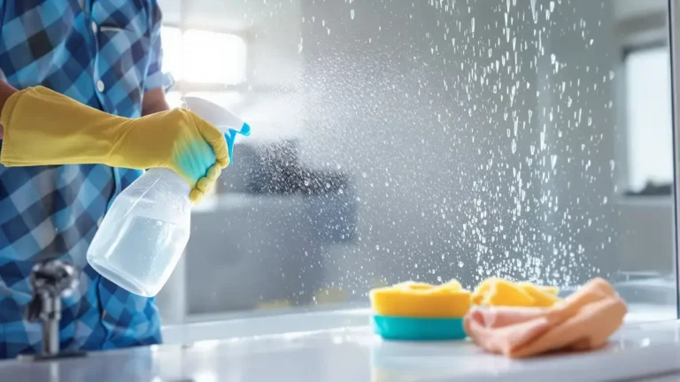 Een snelle douchereiniging: hoe professionals kalk en zeep in een oogwenk laten verdwijnen