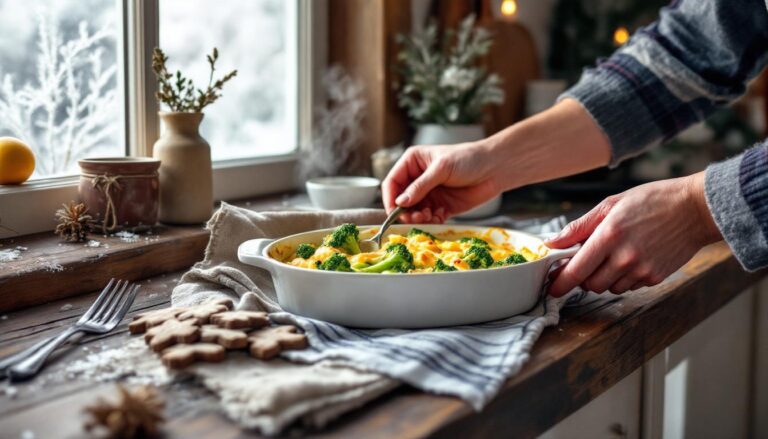 ontdek onze hollandse broccoligratin, het perfecte winterse comfortgerecht boordevol smaak en warmte voor koude dagen.