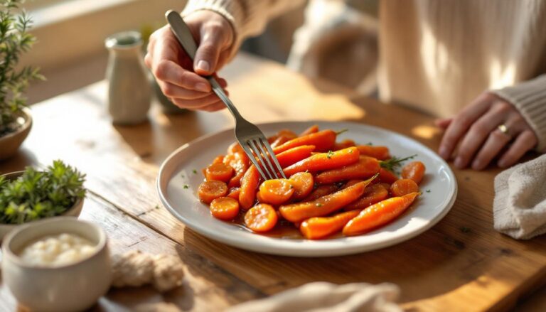 ontdek de heerlijke honing-geglazuurde wortels, een eenvoudige klassieker die opnieuw populair wordt. perfect als bijgerecht voor elke maaltijd!