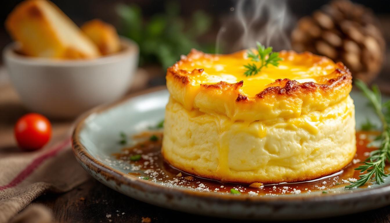 ontdek de heerlijke preisoufflé met oude kaas, een vergeten klassieker die je smaakpapillen opnieuw zal verrassen. perfect voor elke gelegenheid!