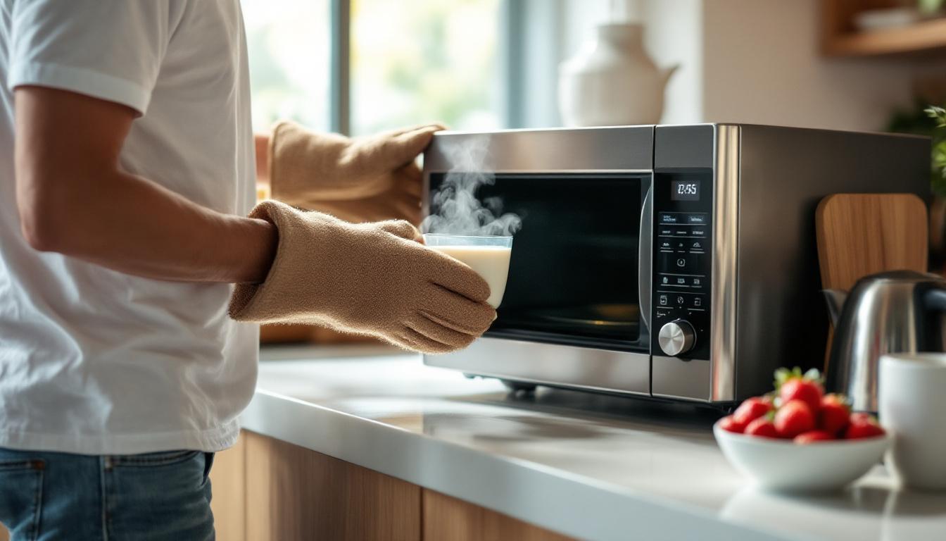 ontdek waarom experts het koken van water of melk in de magnetron afraden en leer veiligere alternatieven om te voorkomen dat je per ongeluk gevaarlijke situaties veroorzaakt.
